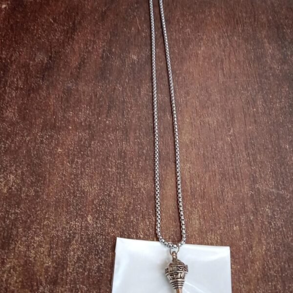 9a3b44af-2402-474a-9cb8-c01fac7a14ca.jpg Lord Hanuman Gada Pendant With Chain (1 Pc)