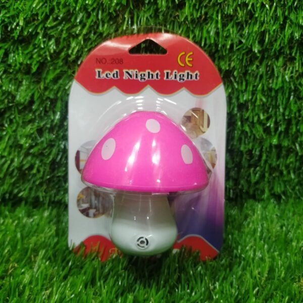 9a9625f2-9b19-4ea1-aeef-aef890e15e6c.jpg Automatic Night Sensor Mushroom Lamp (0.2 watt, Multicolour)