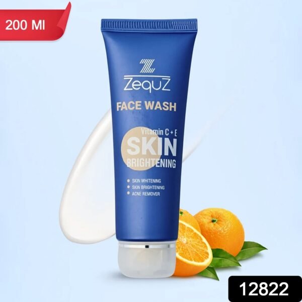 9aa99d4d-04f1-4690-87a2-2fc2bfeb084b.jpg Zequz Vitamin C + E Brightening Face Wash - (200 ML)