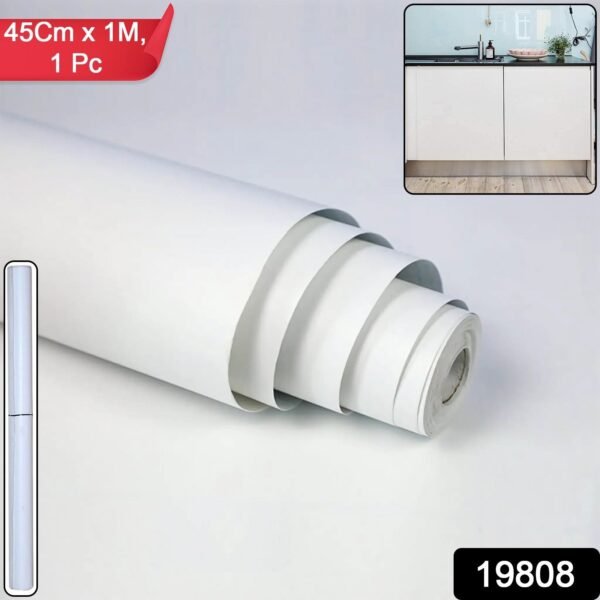 Self-Adhesive Waterproof Wallpaper Roll 45 cm x 1 m - (1 Pc)