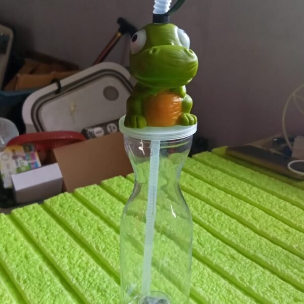 Party Props Birthday Return Gifts For Kids |Animal Shape Straw Sipper Bottle For Kids