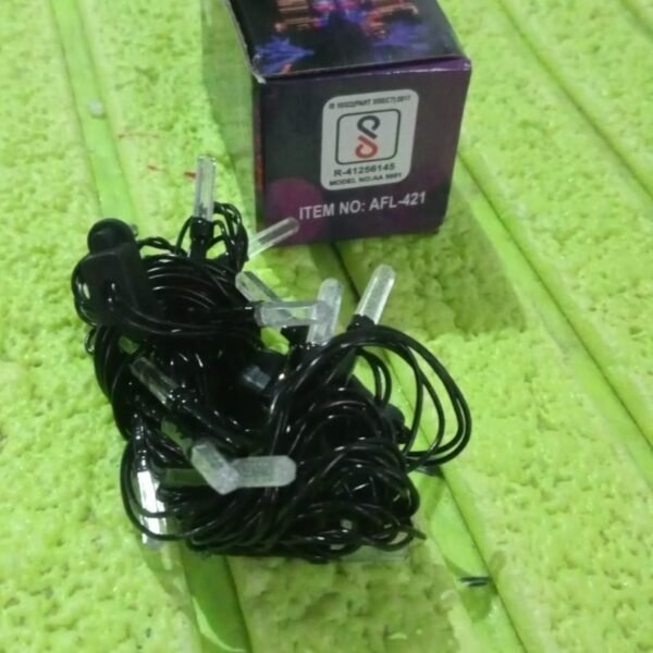 Multi-Color Festival LED String Light – Indoor & Outdoor Decor (3Mtr)