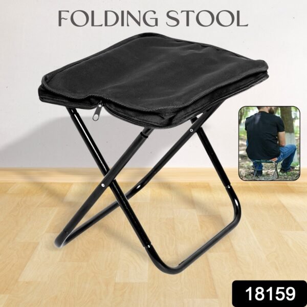 Folding Camping Stool – Collapsible Portable Seat for Travel (1 Pc)
