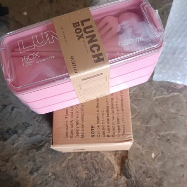 9bd87995-f5fa-4f54-a503-53ec5fa5a974.jpg Eco-Friendly 3-Layer Stackable Lunch Box Set with Cutlery