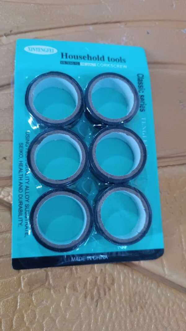 9c7c2d4b-306b-4e97-94af-a3628d276826.jpg General Electrical Tape, All purpose PVC electrical tape (6 Pcs Set)