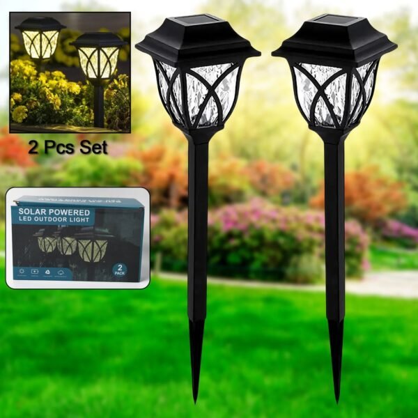 9cff95f5-a96c-4ad5-ac51-00d1b7849c08.jpg Solar Garden Lights LED Outdoor Stake Spotlight Fixture Garden Light (Pack of 2pc )