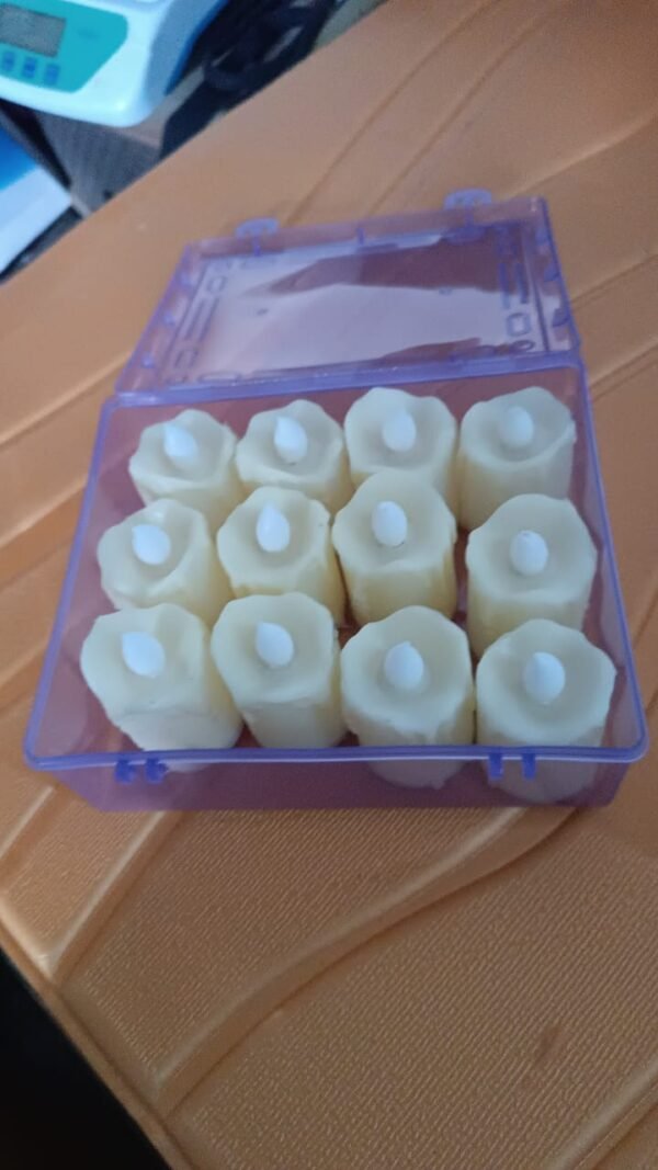 9d83d0f3-6ce8-4691-a5b6-a9f329c2b239.jpg Festive Lighting for Any Occasion: , Diwali 12 pcs LED Candles