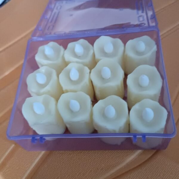 9d83d0f3-6ce8-4691-a5b6-a9f329c2b239.jpg Festive Lighting for Any Occasion: , Diwali 12 pcs LED Candles