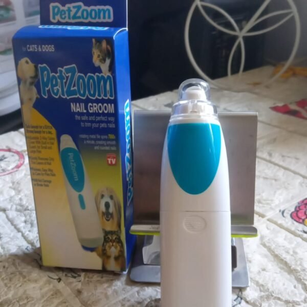 Electric Pet Nail Paw Trimmer Clipper for Dogs and Cats  1 Pc