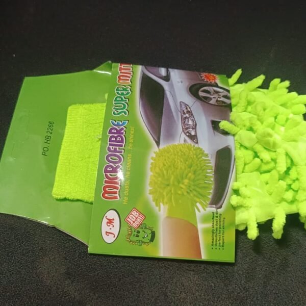 Microfiber Car Wash Glove Mitt For Car,Bike,Home & Surface