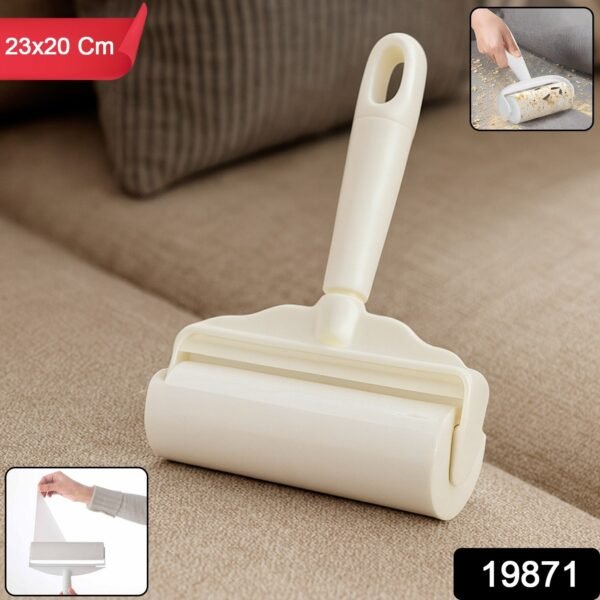 9e14bfe7-8ab0-4d38-a8ec-78f676054413.jpg Extra-Wide Lint Roller 23 × 20 cm Handle & Barrel - (1 Pc)