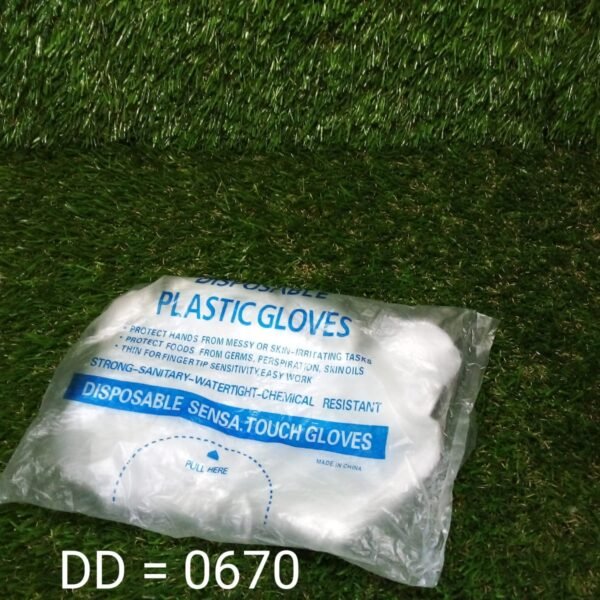9ea046eb-4984-429a-9f5d-52e29185d57c.jpg Plastic Transparent Disposable Clear Gloves (White) (100Pc)