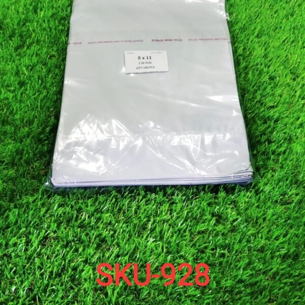 Tamper Proof Polybag Pouches Cover for Shipping Packing (Size 8x11)