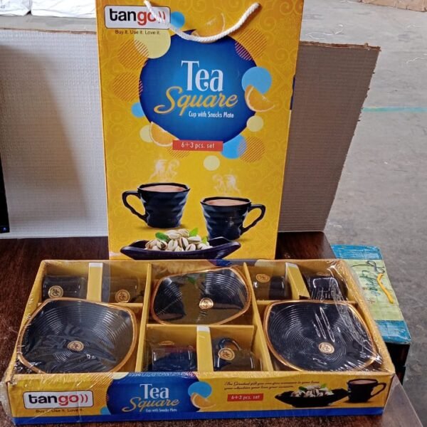 Sweet Buzz 9-Piece Seashell Ceramic Cup Set – Ideal for Home & Gifts