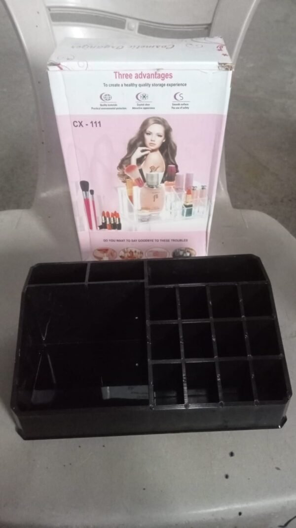 9f2893db-cbd4-4633-8243-6528426a30e7.jpg Cosmetic Organiser 16 Compartment Cosmetic Makeup Storage Organiser Box