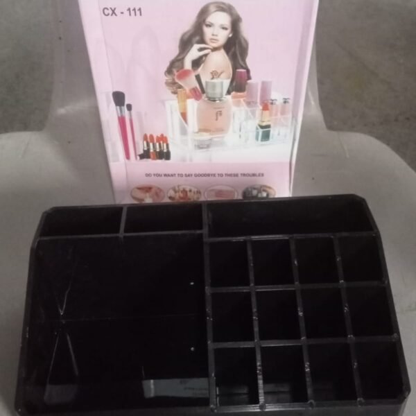 9f2893db-cbd4-4633-8243-6528426a30e7.jpg Cosmetic Organiser 16 Compartment Cosmetic Makeup Storage Organiser Box