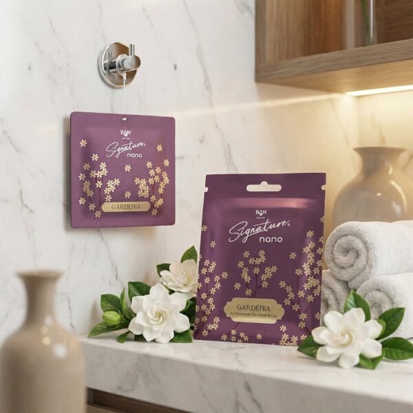 Air-Freshener-For-HOme-_-Car-04.jpg Gardenia Fragrance Hanging Air Freshener Sachet (Mix fragrance / 1 Pc / 10g)