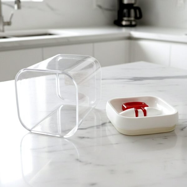 Airtight Lock & Seal Transparent Kitchen Storage Container (1100 ML)