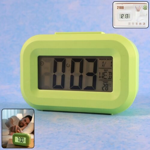 AlarmClock-WOSKU-01.jpg Digital Alarm Clock with Clear Display (1 Pc)
