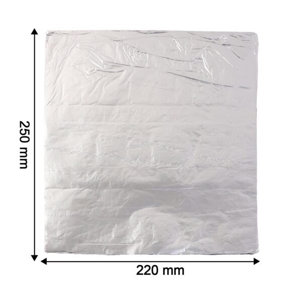 Aluminium Foil Cut Sheets 220×250 mm – 50 Sheets