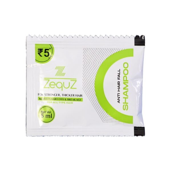 Zequz Anti-Hair Fall Strengthening Shampoo Sachet (5 ML / 1 Pc)