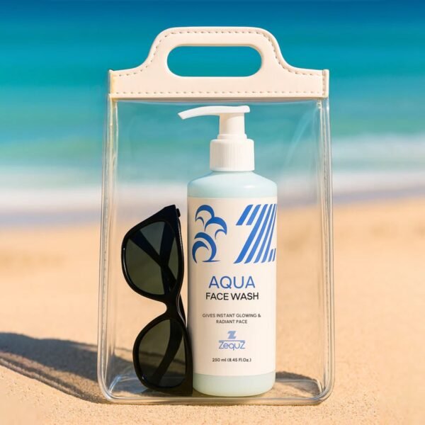 AquaFacewash-06_7cbe047a-719c-4f87-8cea-3e5950cd8a94.jpg Zequz Hydrating Aqua Face Wash - (1 Pc / 250 ML)