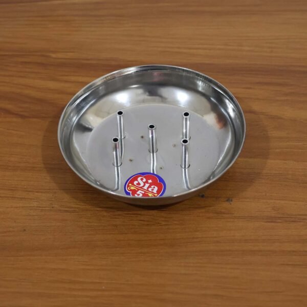 Stainless Steel Lotus Agarbatti Stand SIA-5 (1 Pc)