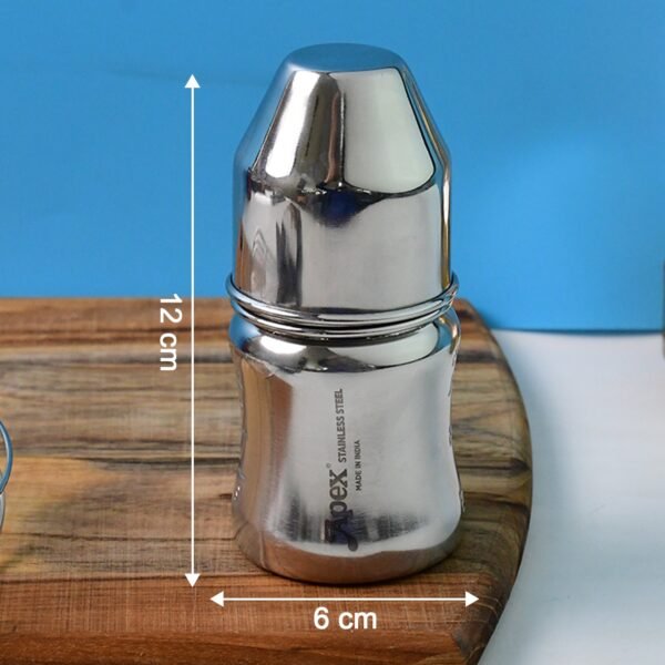 Baby-Feeding-Bottle-07.jpg Apex Premium Stainless Steel Baby Feeding Bottle (125 ML / 1 Pc)