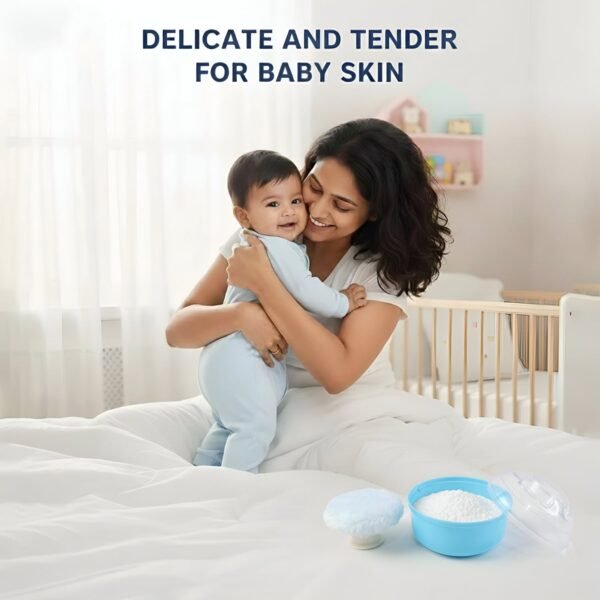 Baby Powder Puff Storage Box Set