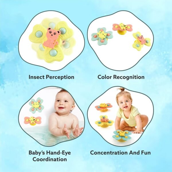 Baby-Spinner-02.jpg Buzzy Baby Spinner Toy Set – Suction Cup Spinning Toys (3 Pc Set)