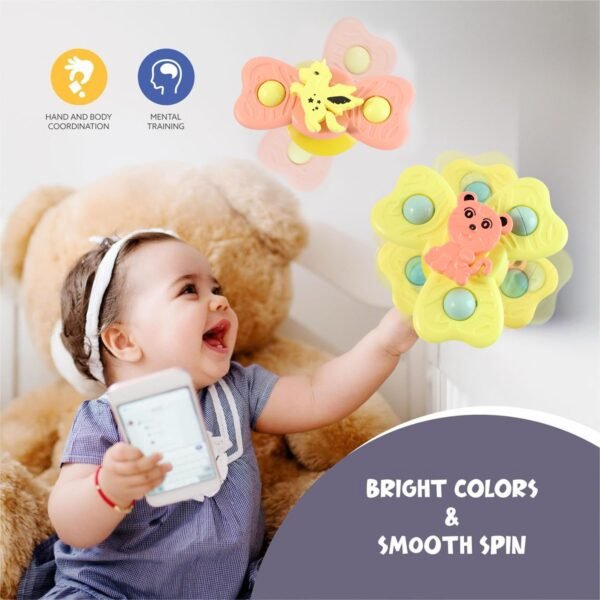 Baby-Spinner-06.jpg Buzzy Baby Spinner Toy Set – Suction Cup Spinning Toys (3 Pc Set)
