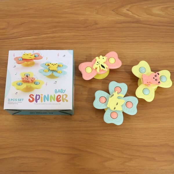 Baby-Spinner-08.jpg Buzzy Baby Spinner Toy Set – Suction Cup Spinning Toys (3 Pc Set)
