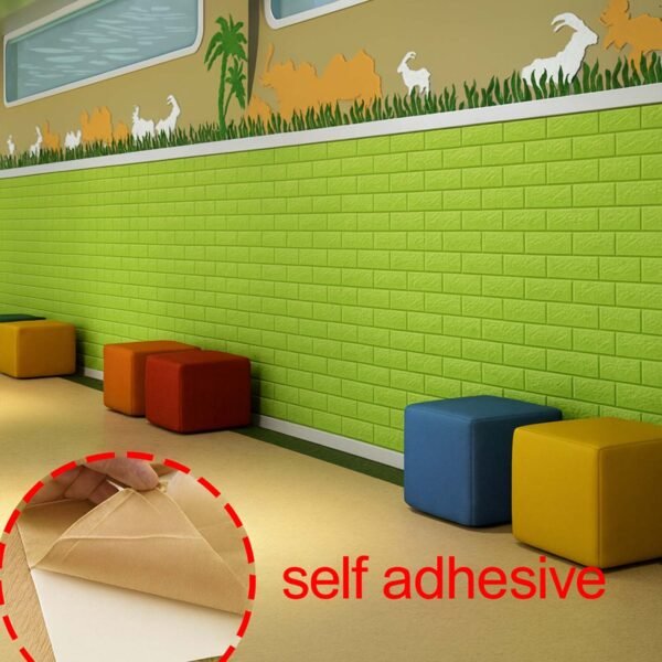 Wallpaper 3D Foam Wallpaper Sticker Panels (78 x 70 Cm / 1 Pc)