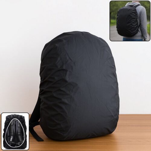 Backpack-Rain-Cover-01.jpg Waterproof Nylon Backpack Rain Cover with Elastic Fit (1 Pc)