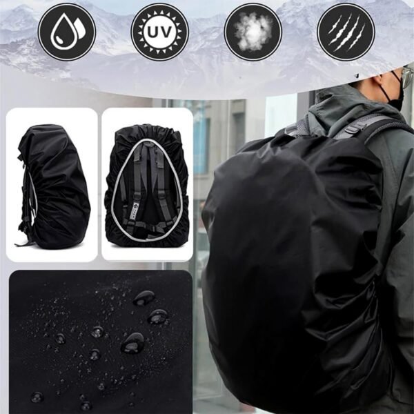 Waterproof Small Size Backpack Rain Cover (1 Pc)