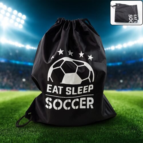 Drawstring Sport Backpack – High-Quality Gym Sack for Men & Women (Large)