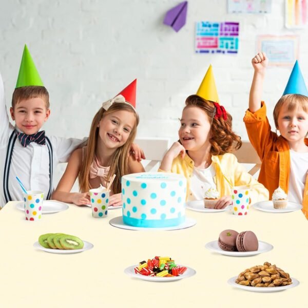 Freshee 6 Inch Round Compostable Bagasse Plate (10 Pcs Pack)