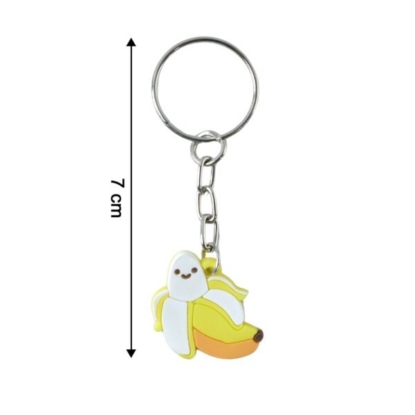 Banana-Keychain-06.jpg Cute Banana Shape Cartoon Keychain (1 Pc)