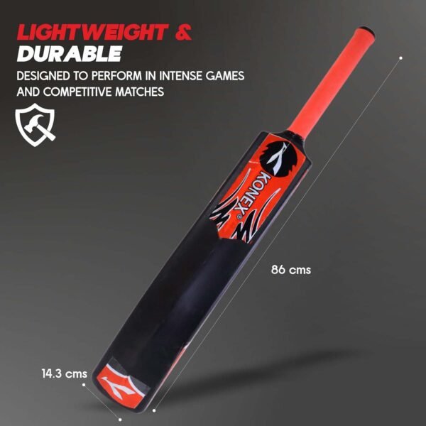 Lightweight Durable Plastic Cricket Bat (87 x 11 Cm / 1 Pc)