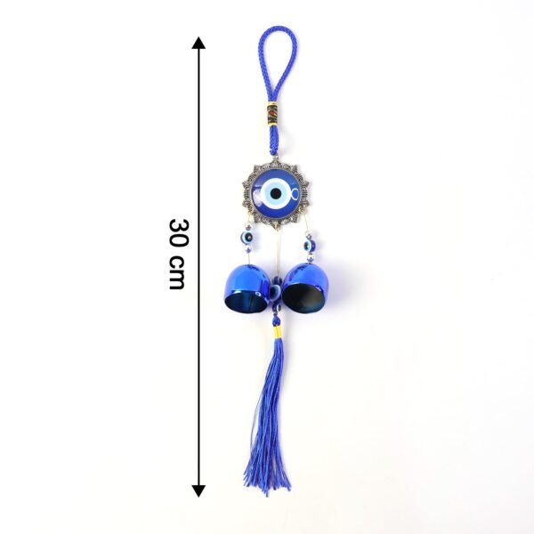 Big-Evil-Eye-Protection-Chakra-06.jpg Decorative Evil Eye Hanging Wind Chime Set (2 Pc Set)