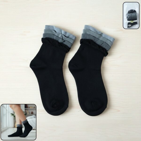 Comfortable Ankle-Length Everyday Wear Socks (1 Pair)