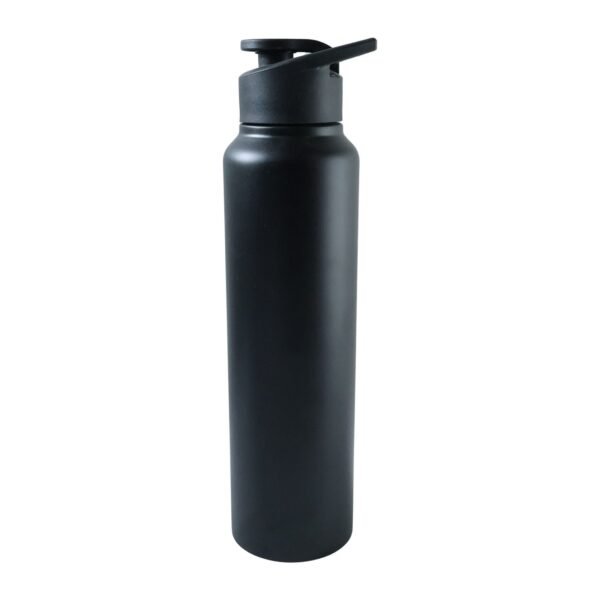 Stainless Steel 1000ml Flip-Top Reusable Sports Water Bottle – 1 Pc