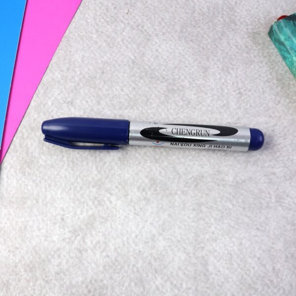 Premium Permanent Blue Marker Pen (1 Pc)