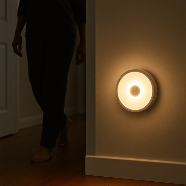 Rechargeable Motion Sensor Night Light (1 Pc)