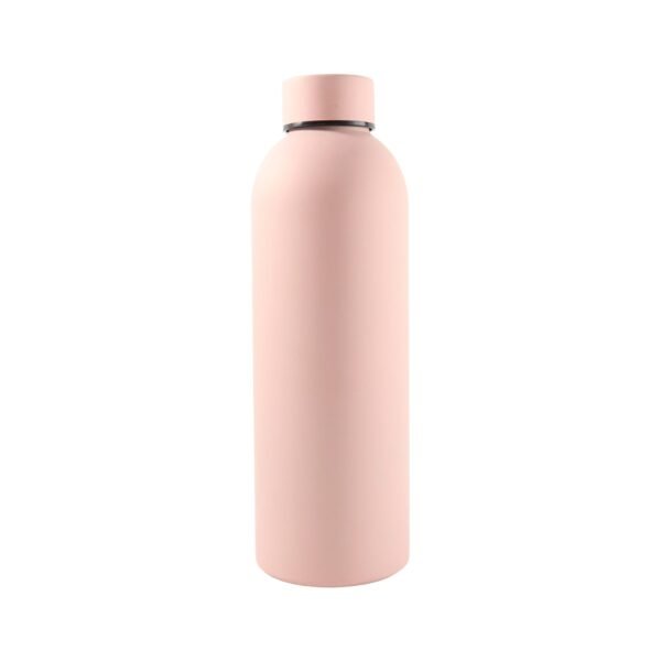 Stainless Steel Double Wall Vacuum-Insulated Drink Water (Pink / 500 ML Approx)