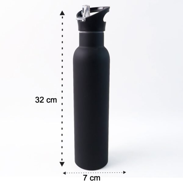 Sports Water Bottle – Matte Finish Leak-Proof Reusable Bottle 900 ML Approx (1 Pc)