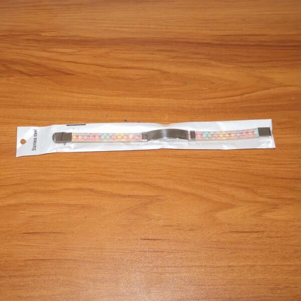 Bracelate1-live_3f56aa96-2789-4d0e-88e6-52460dee5501.jpg Premium Fancy Wrist Bracelet with Multicolor Woven Design (1 Pc)