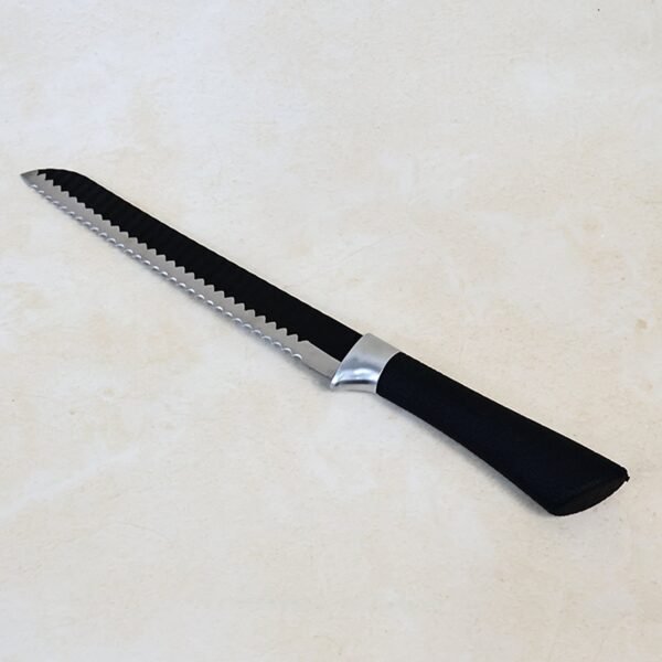 Bread-Knife-04.jpg Premium 32 Cm Serrated Bread Knife with Ergonomic Handle, Chhari