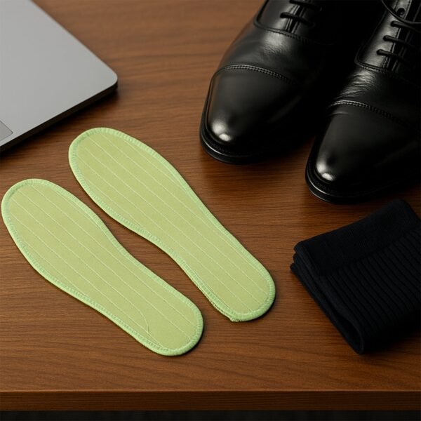 Premium Comfort Shoe Insoles for Daily Foot Support Size 43 (1 Pair / Mix Design)