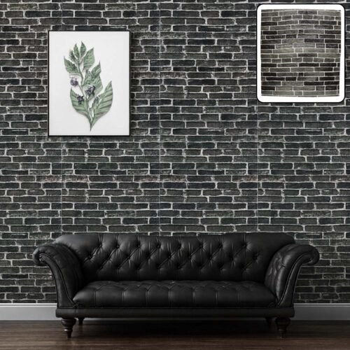 BrickWallSigns-WOSKU-01.jpg Wallpaper 3D Foam Wallpaper Sticker Panels (78 x 70 Cm / 1 Pc)